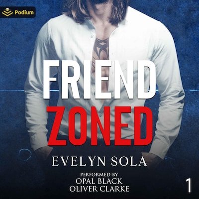 Friend Zoned – omslag til lydbogen af Evelyn Sola