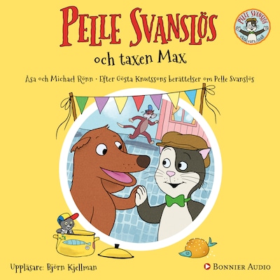 Pelle Svanslös och taxen Max