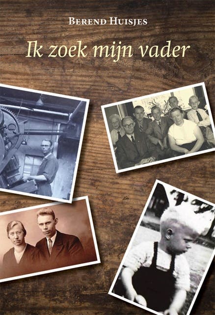 Ik zoek mijn vader – omslag van het luisterboek van Berend Huisjes