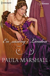 En säsong i London – omslag till ljudboken av Paula Marshall