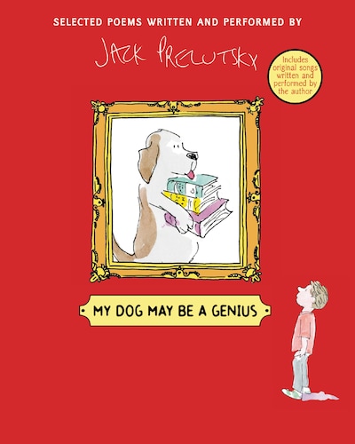 My Dog May Be a Genius – omslag til lydbogen af Jack Prelutsky