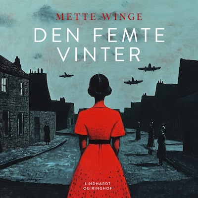 Den femte vinter – omslag til lydbogen af Mette Winge