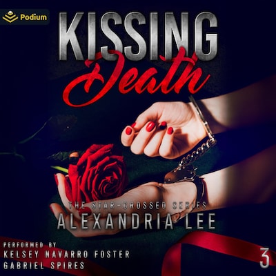 Kissing Death – omslag til lydbogen af Alexandria Lee