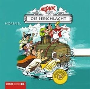Digedags. Römer-Serie - Folge 3: Die Seeschlacht – okładka audiobooka, autor Hannes Hegen