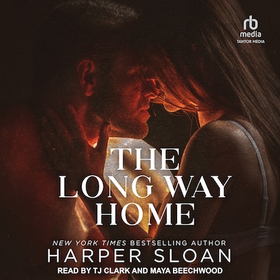 The Long Way Home – omslag til lydbogen af Harper Sloan