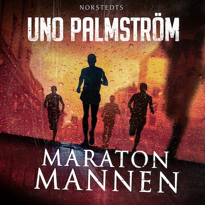 Maratonmannen – omslag till ljudboken av Uno Palmström