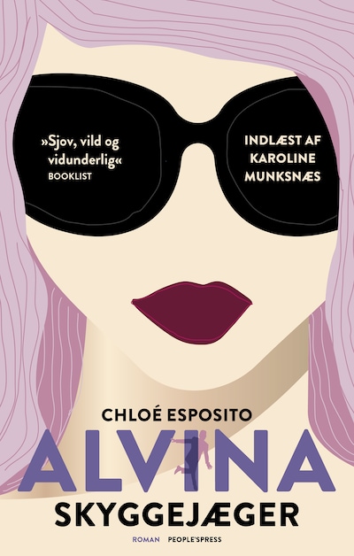 Alvina 2 - Skyggejæger – omslag til lydbogen af Chloé Esposito