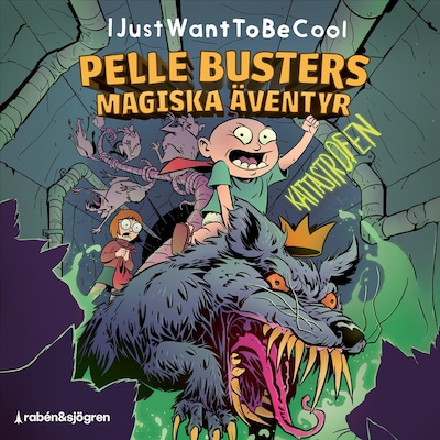 Kattastrofen – omslag till ljudboken av IJustWantToBeCool, Joel Adolphson, Emil Ejdemo Beer