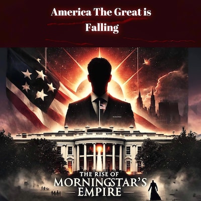 America The Great is Falling – omslag til lydbogen af Michael J. Henderson