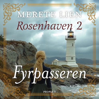 Fyrpasseren – omslag til lydbogen af Merete Lien