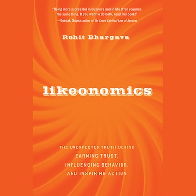 Likeonomics – omslag til lydbogen af Rohit Bhargava