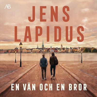 En vän och en bror – omslag till ljudboken av Jens Lapidus