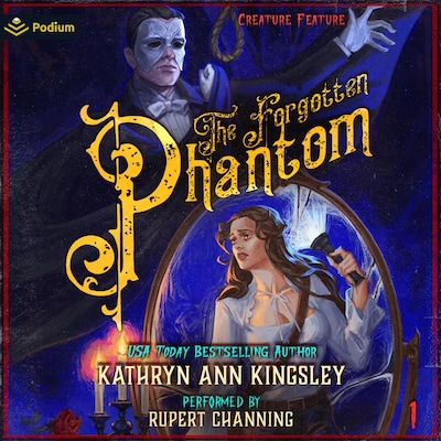 The Forgotten Phantom – omslag til lydbogen af Kathryn Ann Kingsley