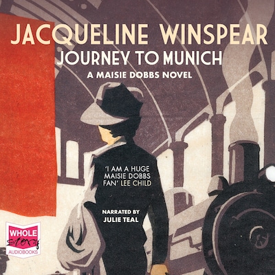 Journey To Munich: A Maisie Dobbs Mystery – omslag til lydbogen af Jacqueline Winspear