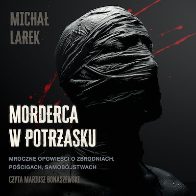 Morderca w potrzasku – okładka audiobooka, autor Michał Larek