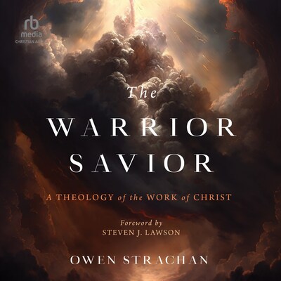 The Warrior Savior – omslag til lydbogen af Owen Strachan
