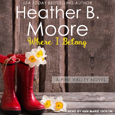 Where I Belong – omslag til lydbogen af Heather B. Moore