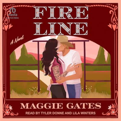 Fire Line – omslag til lydbogen af Maggie Gates