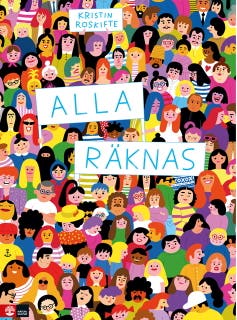Alla räknas – omslag till ljudboken av Kristin Roskifte