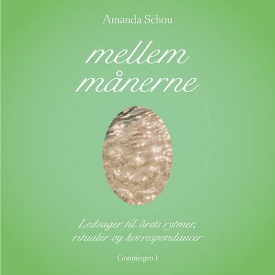 Mellem månerne – omslag til lydbogen af Amanda Schou