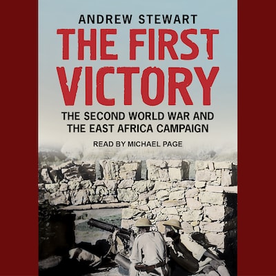 The First Victory – omslag til lydbogen af Andrew Stewart