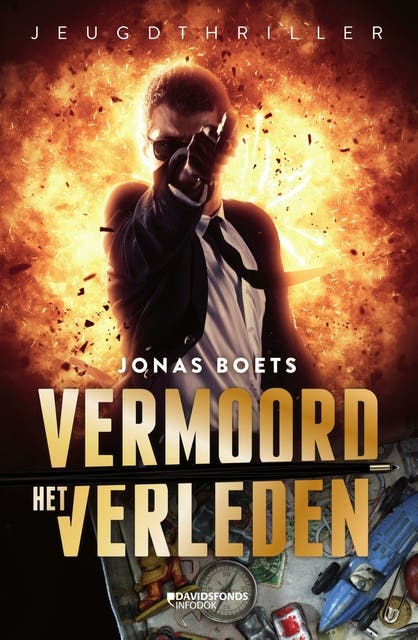 Vermoord het verleden – omslag van het luisterboek van Jonas Boets