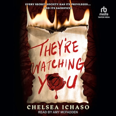 They’re Watching You – omslag til lydbogen af Chelsea Ichaso