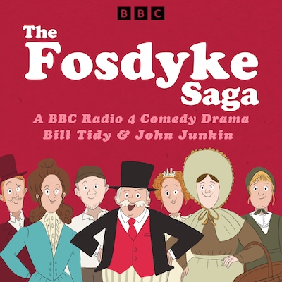 The Fosdyke Saga – omslag til lydbogen af Bill Tidy, John Junkin