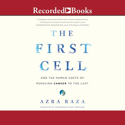 The First Cell – omslag till ljudboken av Azra Raza