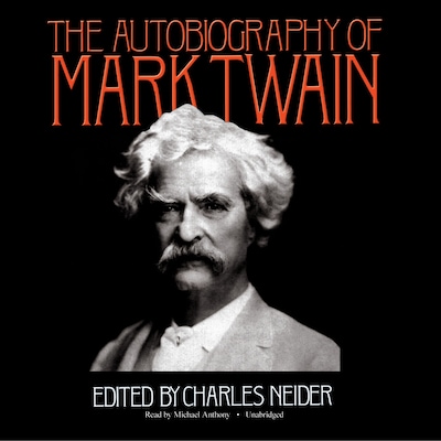 The Autobiography of Mark Twain – omslag til lydbogen af Mark Twain