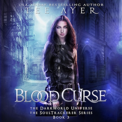 Blood Curse – omslag til lydbogen af Tee Ayer