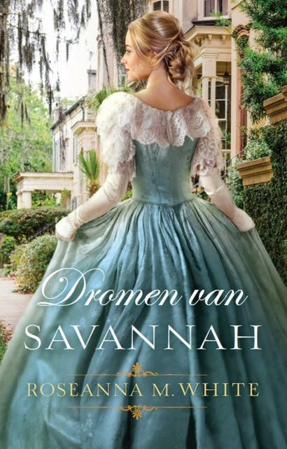 Dromen van Savannah – omslag van het luisterboek van Roseanna M. White