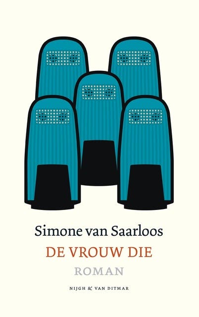 De vrouw die – omslag van het luisterboek van Simone van Saarloos