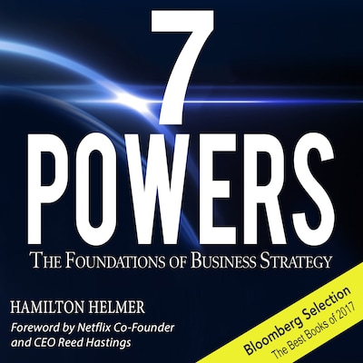 7 Powers – omslag til lydbogen af Hamilton Helmer