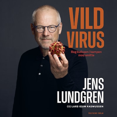 Vild virus – omslag til lydbogen af Jens Lundgren, Lars Igum Rasmussen