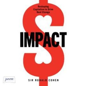 Impact – okładka audiobooka, autor Sir Ronald Cohen