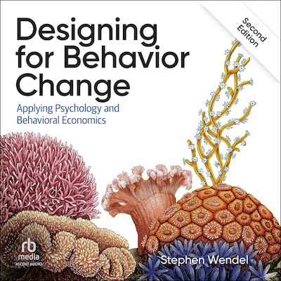 Designing for Behavior Change – omslag til lydbogen af Stephen Wendel