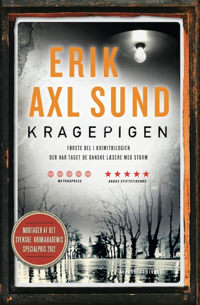 Kragepigen – omslag til lydbogen af Jerker Eriksson, Erik Axl Sund, Håkan Axlander Sundquist