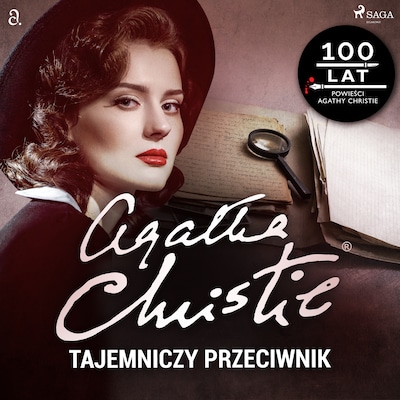 Tajemniczy przeciwnik – okładka audiobooka, autor Agatha Christie