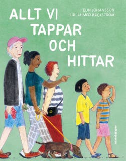 Allt vi tappar och hittar – omslag till ljudboken av Elin Johansson,Siri Ahmed Backström
