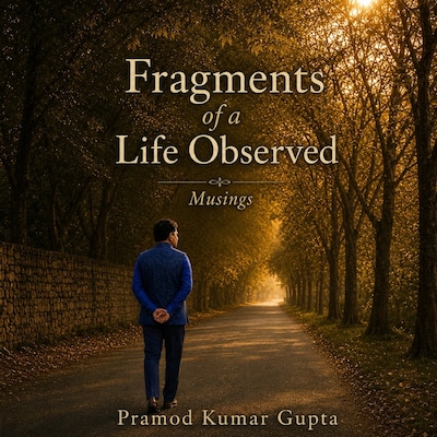 Fragments of a Life Observed – omslag van het luisterboek van Pramod Kumar Gupta