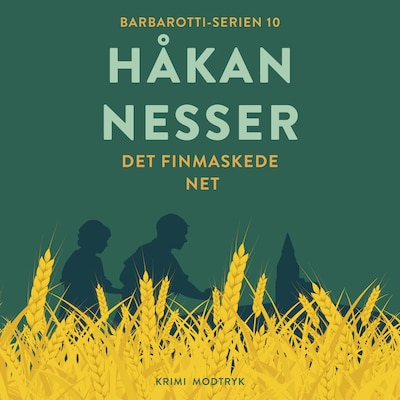 Det finmaskede net – omslag til lydbogen af Håkan Nesser