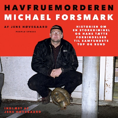 Havfruemorderen – omslag til lydbogen af Michael Forsmark, Jens Høvsgaard