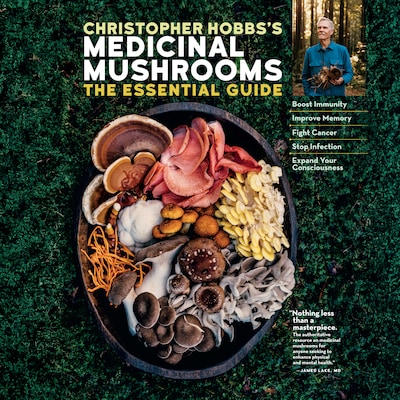 Christopher Hobbs's Medicinal Mushrooms – omslag til lydbogen af Christopher Hobbs
