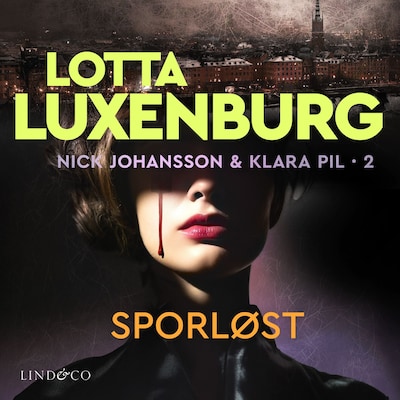 Sporløst – omslag til lydbogen af Lotta Luxenburg