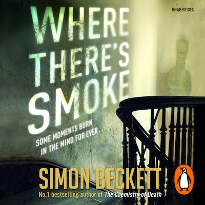 Where There's Smoke – omslag til lydbogen af Simon Beckett