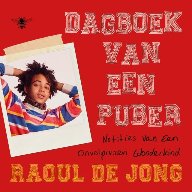 Dagboek van een puber: Notities van een onvolprezen wonderkind – omslag van het luisterboek van Raoul de Jong