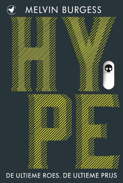 Hype: de ultieme roes, de ultieme prijs – omslag van het luisterboek van Melvin Burgess