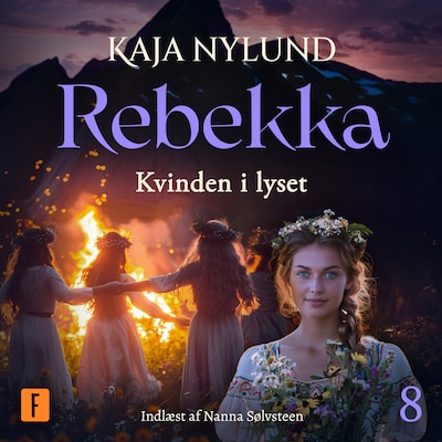 Kvinden i lyset – omslag til lydbogen af Kaja Nylund