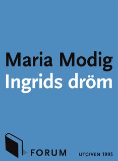 Ingrids dröm – omslag till ljudboken av Maria Modig